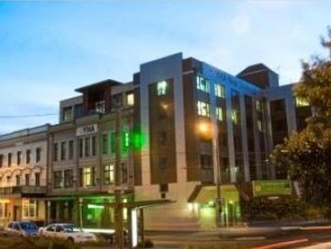 Haka House Wellington Hostel Екстериор снимка The new apartment building at the corner of Lygon and Myers Streets